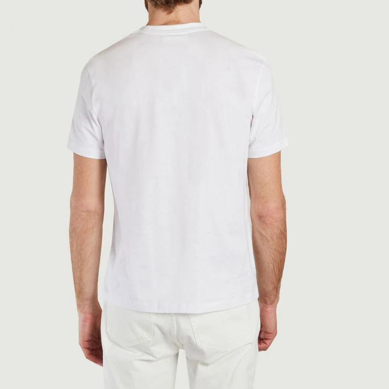 商品AMI|Tee-shirt Ami de coeur WHITE AMI PARIS,价格¥943,第3张图片详细描述
