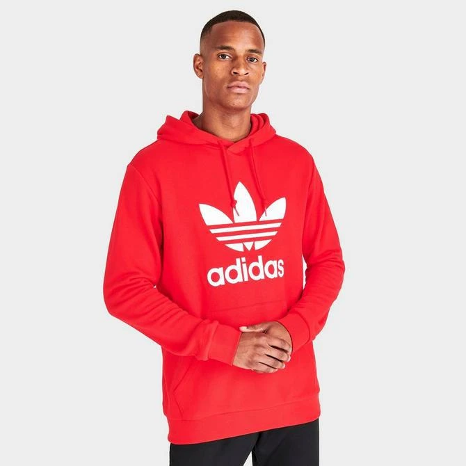 商品Adidas|Men's adidas Originals Adicolor Trefoil Casual Pullover Hoodie,价格¥226,第3张图片详细描述