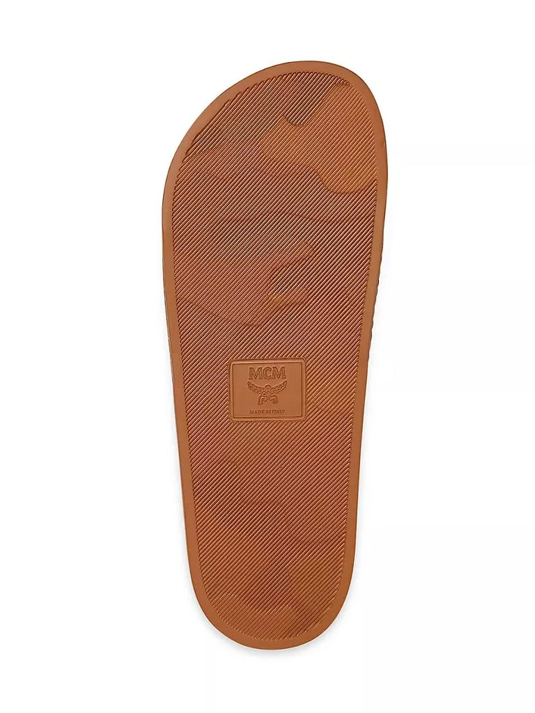 商品MCM|Monogram Logo Slip-On Sandals,价格¥952,第5张图片详细描述