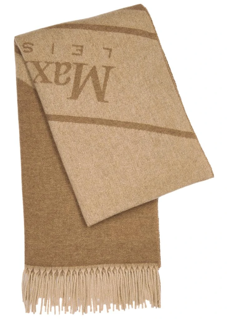 商品Max Mara|Udente camel wool-blend scarf,价格¥1006,第1张图片
