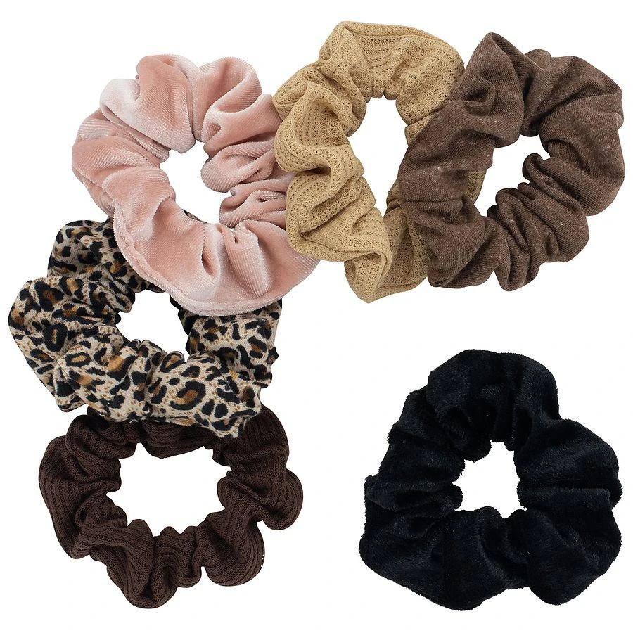 The Original Scrunchie in Neutral Solids & Animal Print 商品