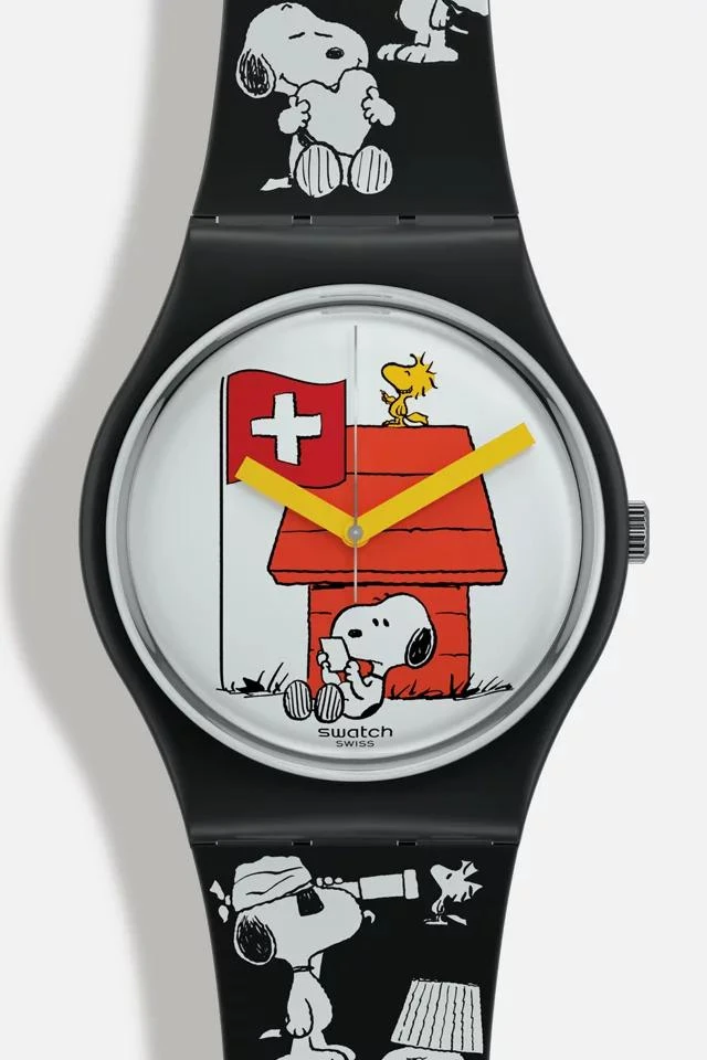 商品Swatch|Swatch X Peanuts Grande Bracchetto Watch,价格¥688,第1张图片