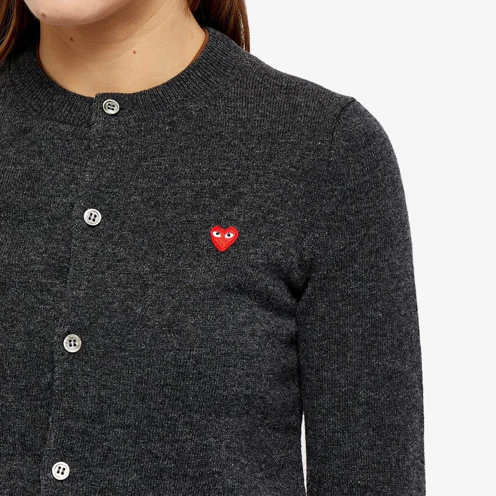 商品Comme des Garcons|Comme de Garcons Play Women's Small Heart Button Front Cardi,价格¥3085,第5张图片详细描述