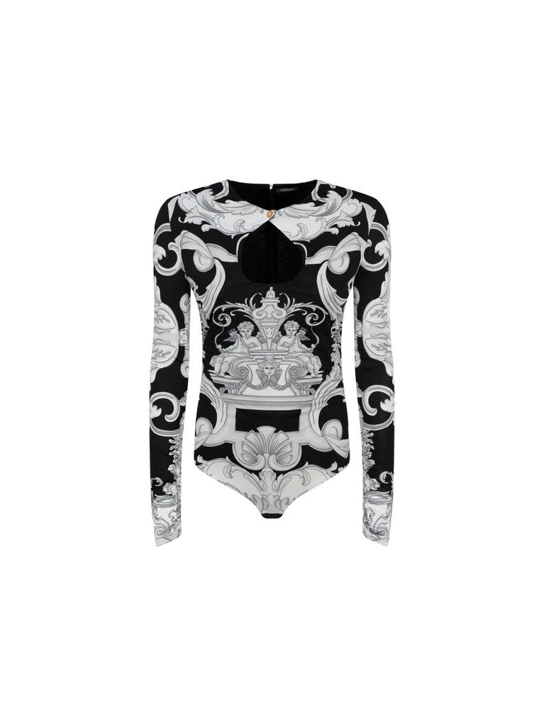 商品Versace|Versace women's black other materials top,价格¥6287,第1张图片
