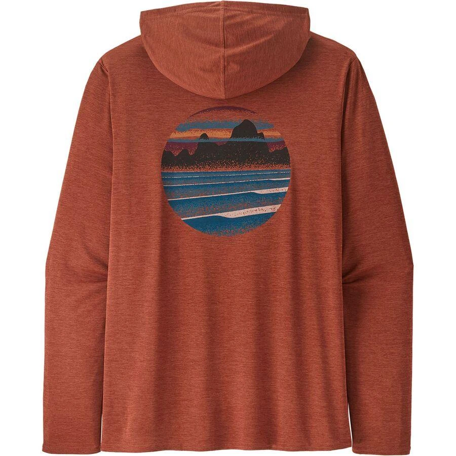 商品Patagonia|Cap Cool Daily Graphic Hooded Shirt - Men's,价格¥353,第1张图片详细描述