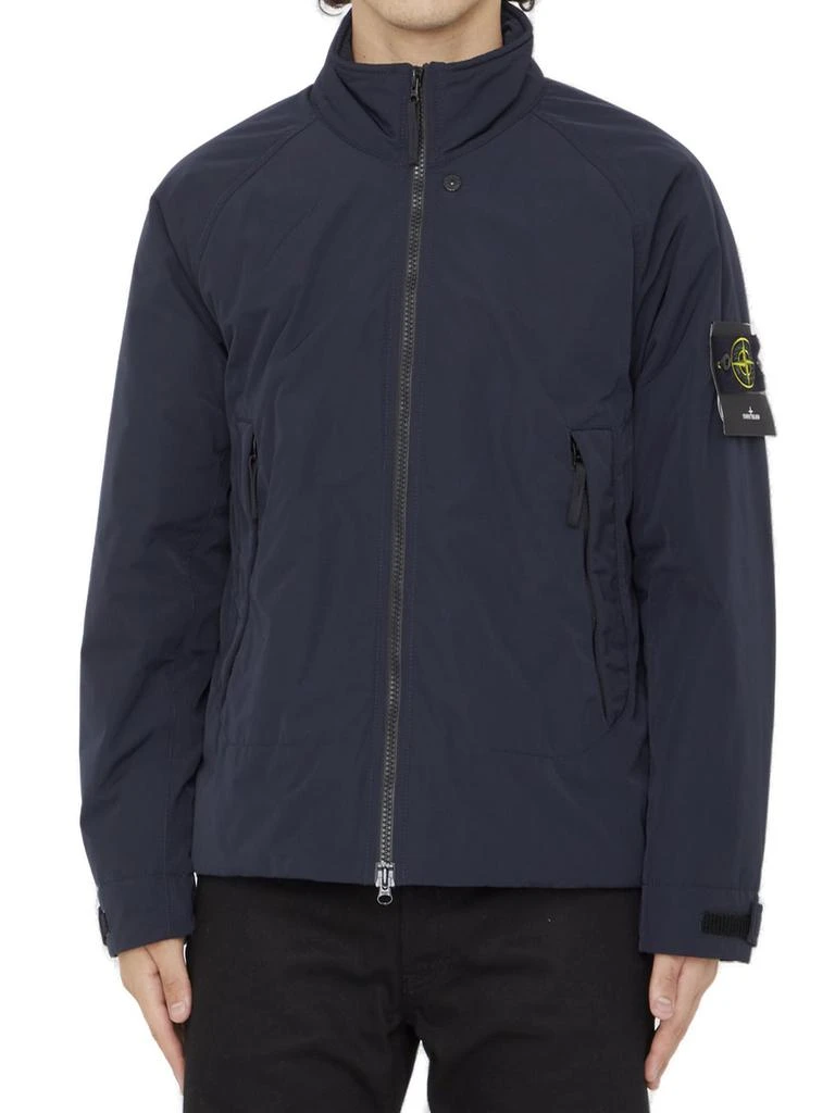 商品Stone Island|Stone Island Compass Patch Zip-Up Windbreaker,价格¥6233,第1张图片