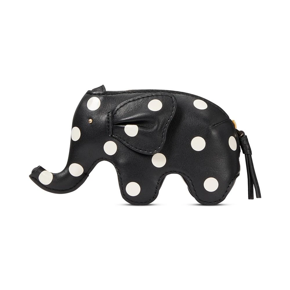 商品Kate Spade|Ellie Polka Dot Smooth Leather Elephant Coin Purse,价格¥575,第3张图片详细描述