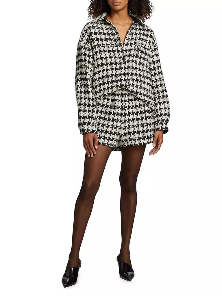 商品ANINE BING|Simon Houndstooth Shirt Jacket,价格¥2348,第2张图片详细描述