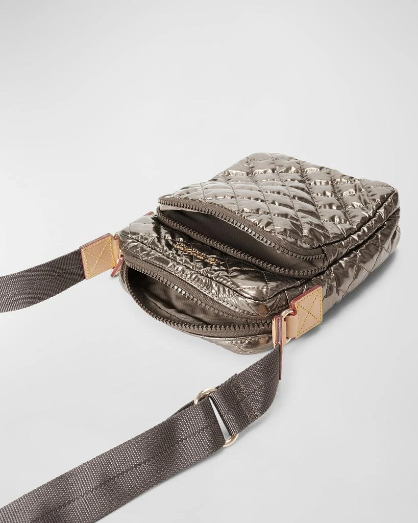 商品MZ Wallace|Metro Metallic Quilted Nylon Crossbody Bag,价格¥1260,第3张图片详细描述