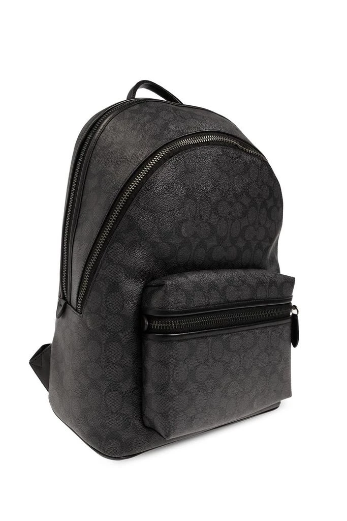 商品Coach|Coach Logo Detailed Zipped Backpack,价格¥3246,第3张图片详细描述
