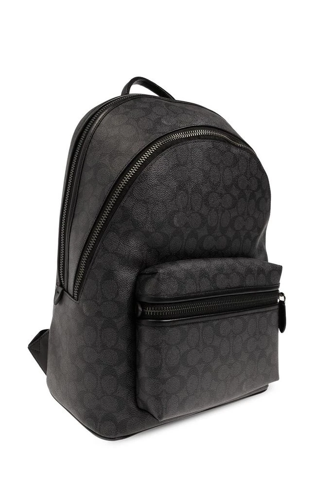 商品Coach|Coach Logo Printed Zipped Backpack,价格¥3942,第3张图片详细描述