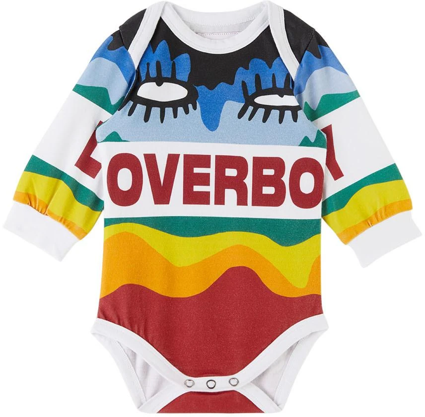 商品Charles Jeffrey Loverboy|SSENSE Exclusive Baby Multicolor Printed Romper,价格¥373,第1张图片