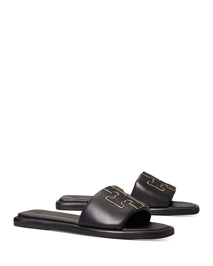 商品Tory Burch|Women's Double T Sport Slide Sandals,价格¥875-¥1459,第1张图片