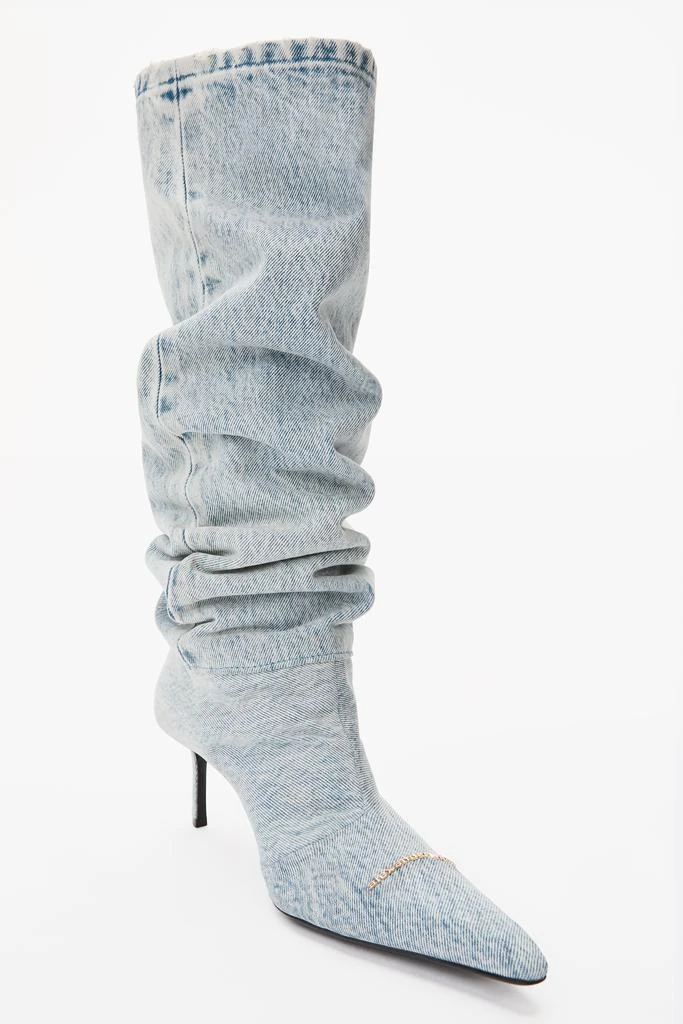 商品Alexander Wang|VIOLA 65 SLOUCH BOOT IN DENIM,价格¥3576,第4张图片详细描述