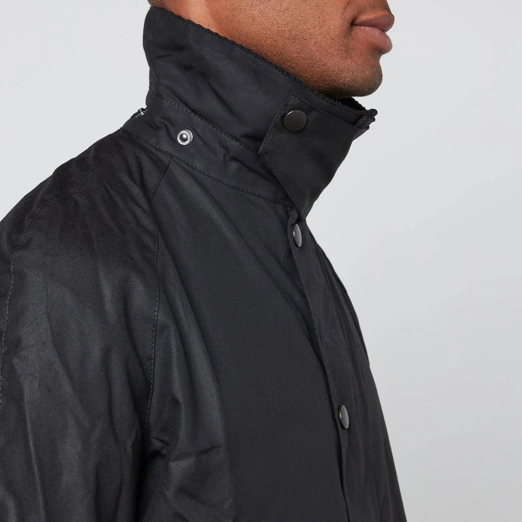 商品Barbour|Barbour Heritage Men's Ashby Wax Jacket - Black,价格¥2164,第4张图片详细描述