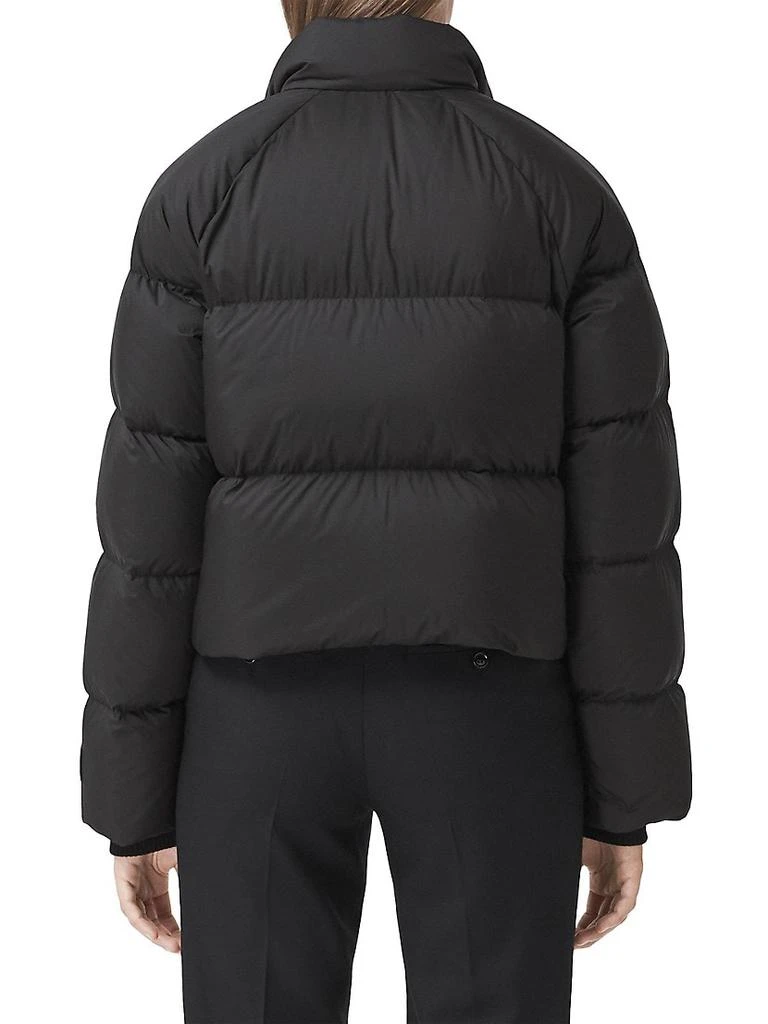 商品Burberry|Alsham Cropped Logo Puffer Jacket,价格¥10869,第4张图片详细描述