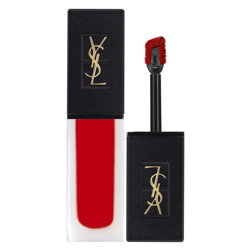 商品Yves Saint Laurent|圣罗兰 YSL新款黑管丝绒哑光唇釉唇彩,价格¥228,第1张图片