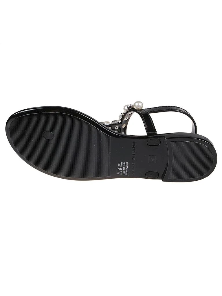 商品Stuart Weitzman|Stuart Weitzman Goldie Crystal Jelly Flip Flops,价格¥1308,第4张图片详细描述