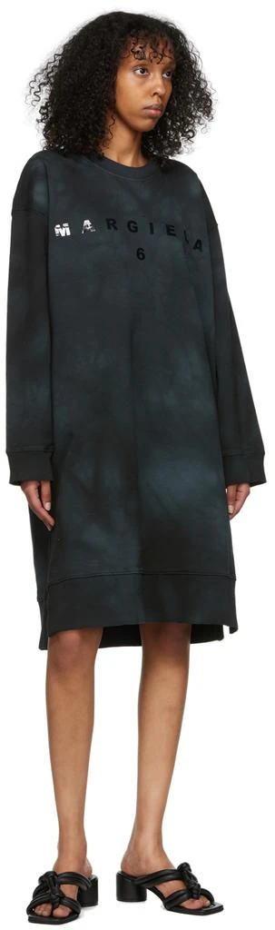 商品MAISON MARGIELA|Black Cotton Short Dress,价格¥987,第4张图片详细描述