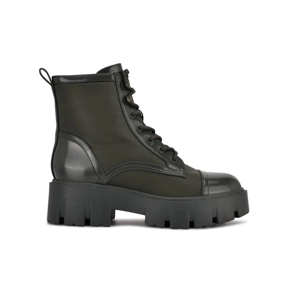 商品Nine West|Women's Obri Lug Sole Lace Up Booties,价格¥373,第2张图片详细描述