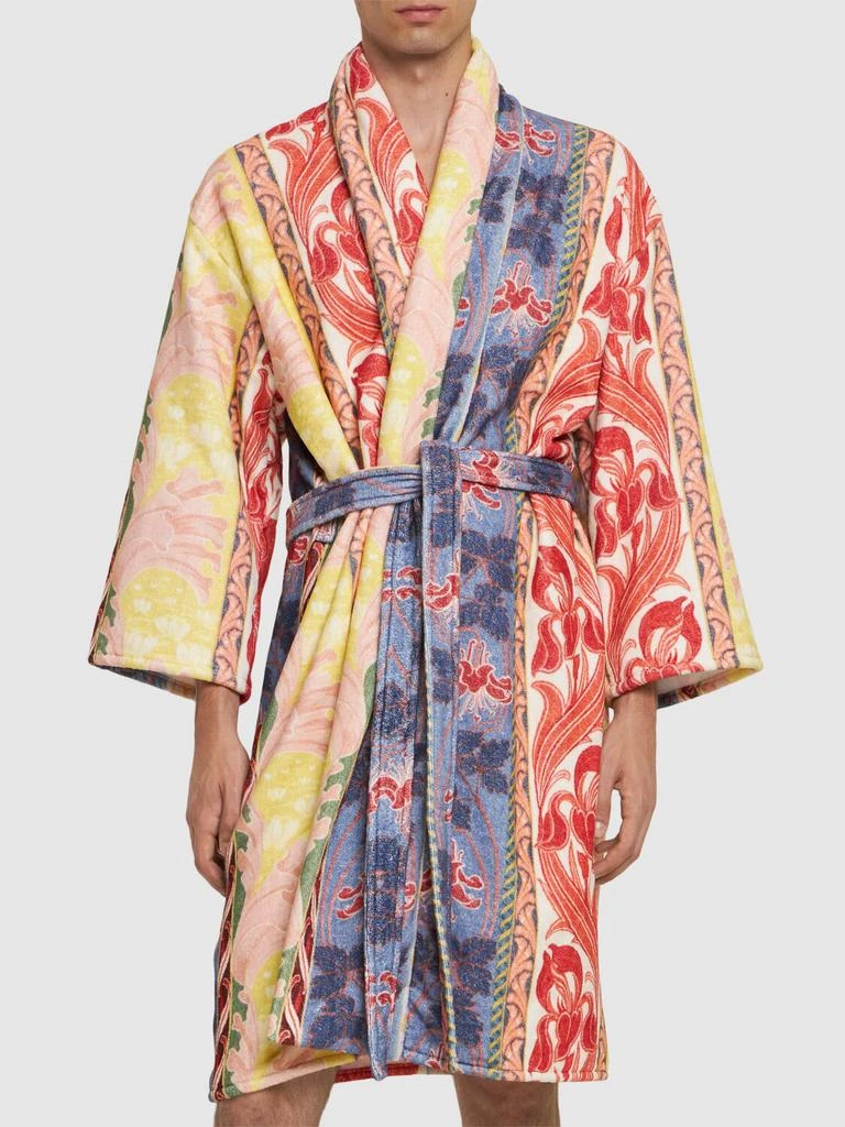 商品ETRO|Summer Shawl Collar Bathrobe,价格¥7348,第2张图片详细描述