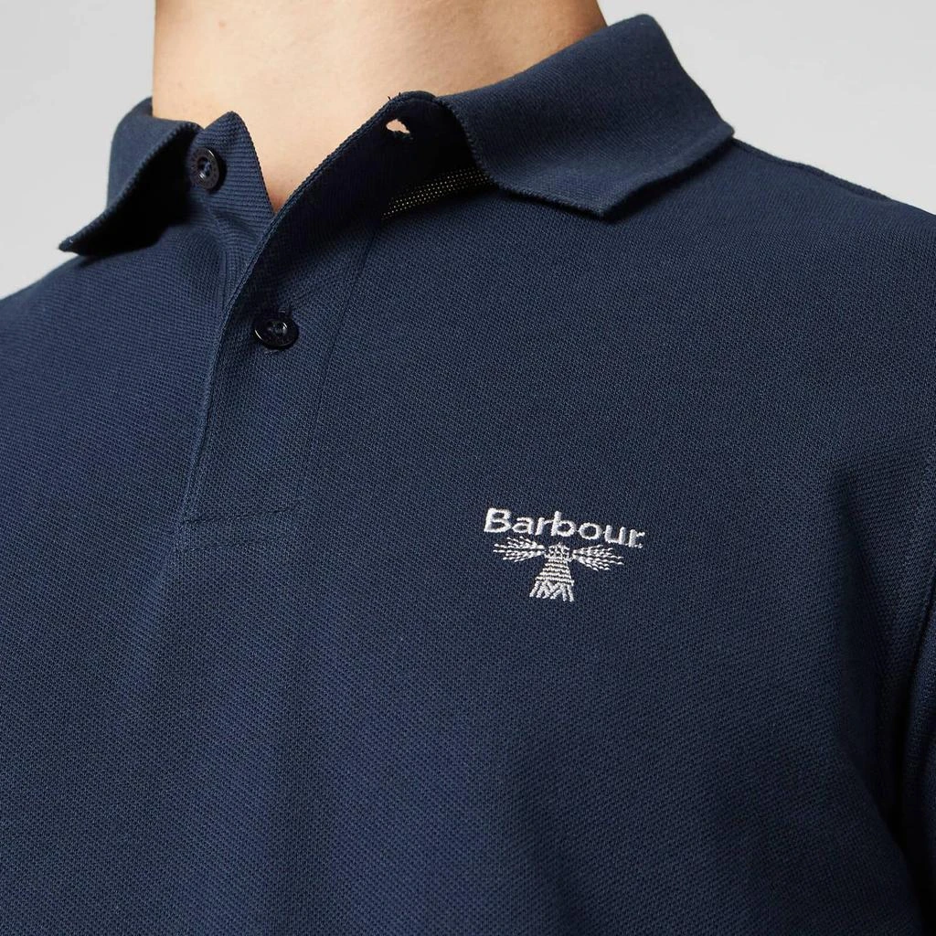 商品Barbour|Barbour Beacon Men's Polo Shirt - Navy,价格¥157,第4张图片详细描述