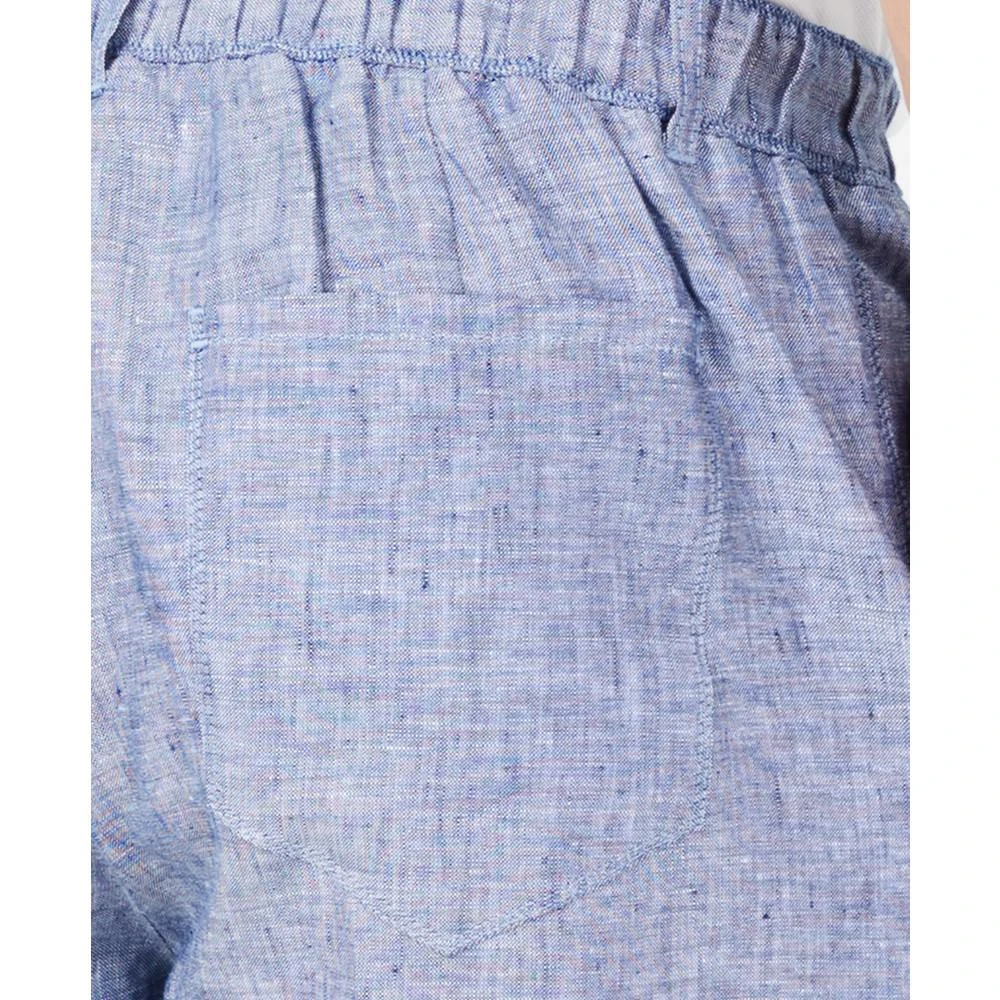 商品Tasso Elba|Men's Linen Drawstring Shorts, Only at Macy's 短裤,价格¥111,第4张图片详细描述