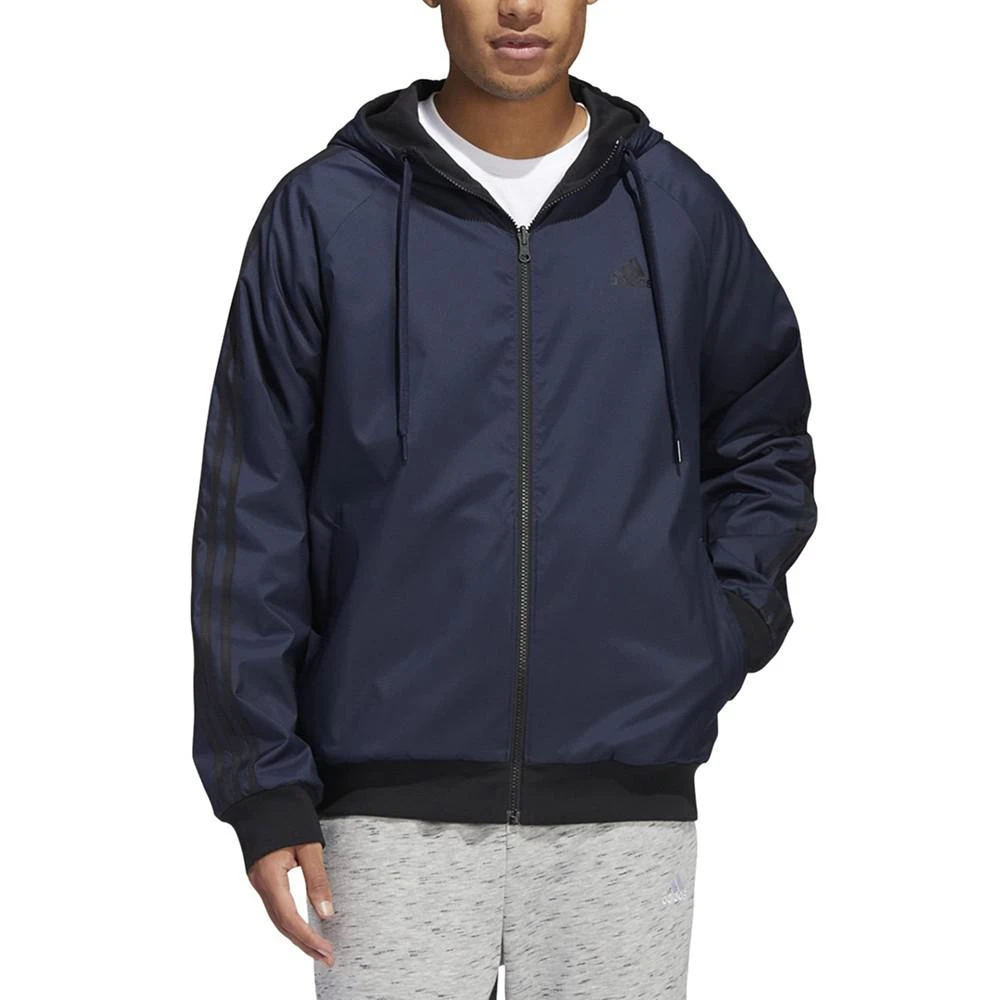 商品Adidas|Men's Balance Reversible Stripe Logo Jacket,价格¥549,第1张图片