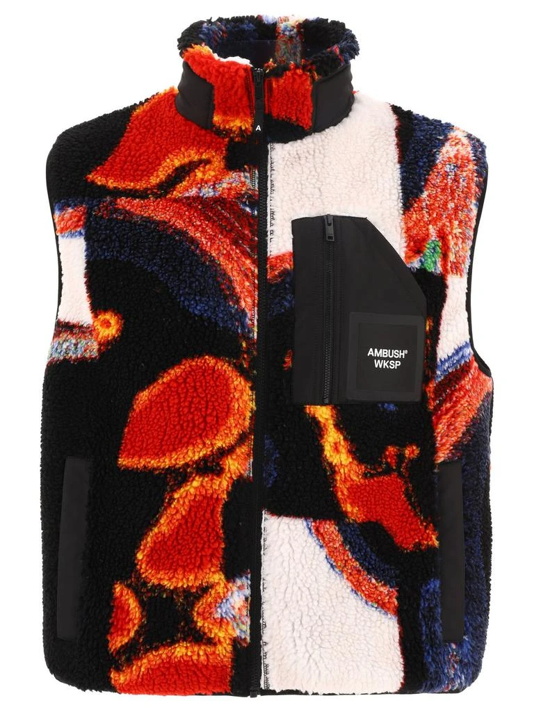 商品Ambush|Ambush Graphic-Printed Zipped Gilet,价格¥1886,第1张图片