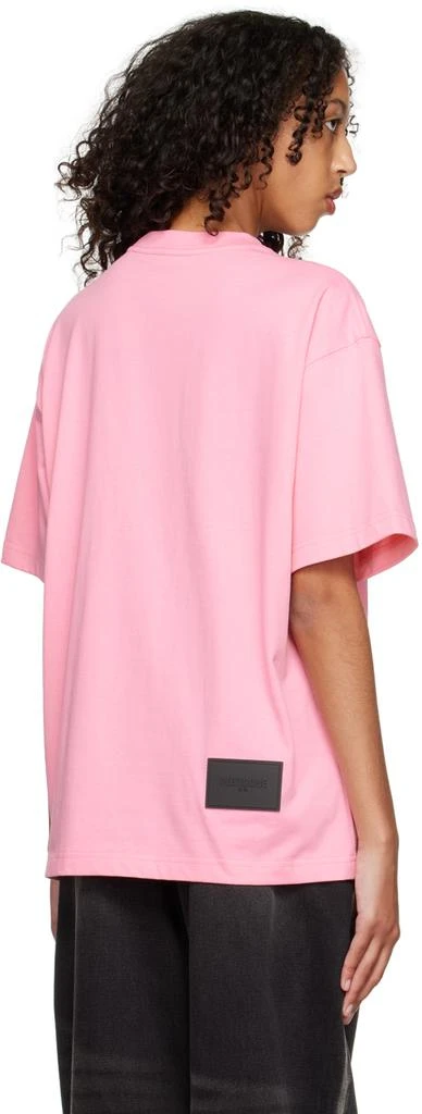 商品We11done|Pink Speed T-Shirt,价格¥660,第3张图片详细描述