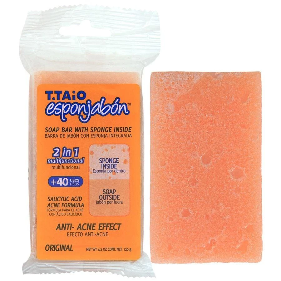 Body Cleansing Sponge Infused with Soap, Anti Acne with Salicylic Acid 商品