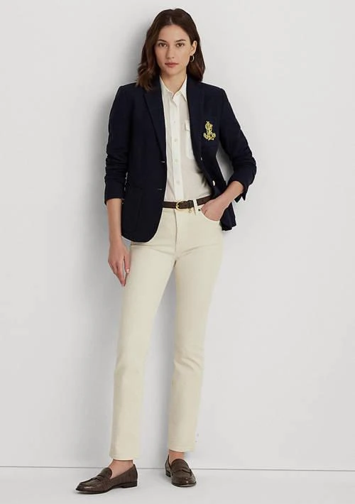 商品Ralph Lauren|Ralph Lauren  Patch Jacquard Blazer,价格¥1837,第3张图片详细描述