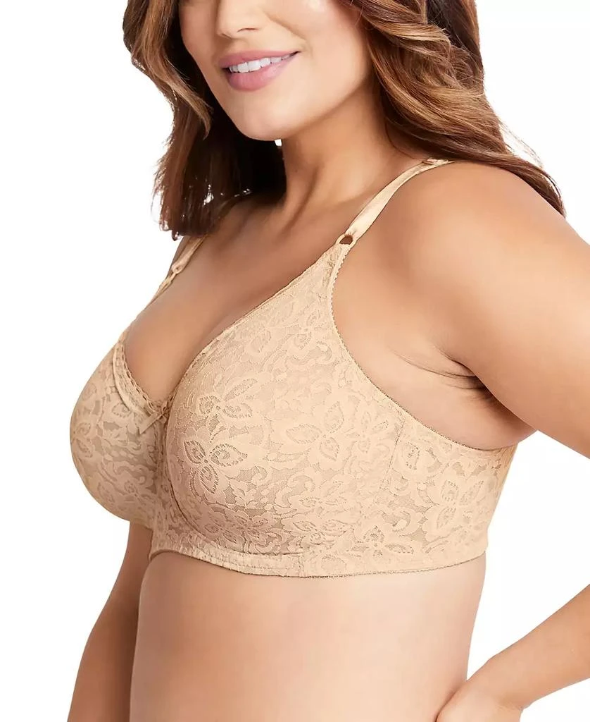 商品Bali|Lace 'n Smooth 2-Ply Seamless Underwire Bra 3432,价格¥133,第3张图片详细描述