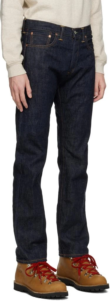 商品RRL|Navy Slim-Fit Jeans,价格¥728,第2张图片详细描述