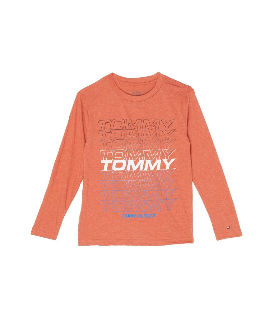 商品Tommy Hilfiger|Long Sleeve Tommy Falls Tee (Big Kids),价格¥127,第1张图片