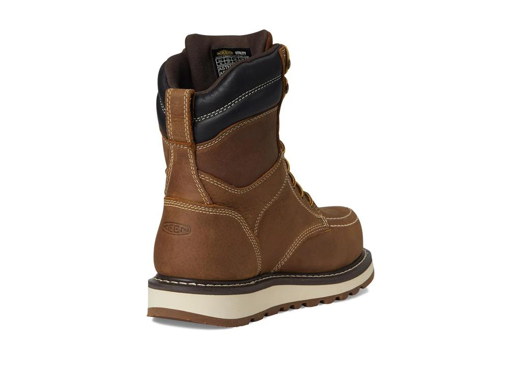 商品Keen|Cincinnati 8" Waterproof (Comp Toe),价格¥1684,第5张图片详细描述