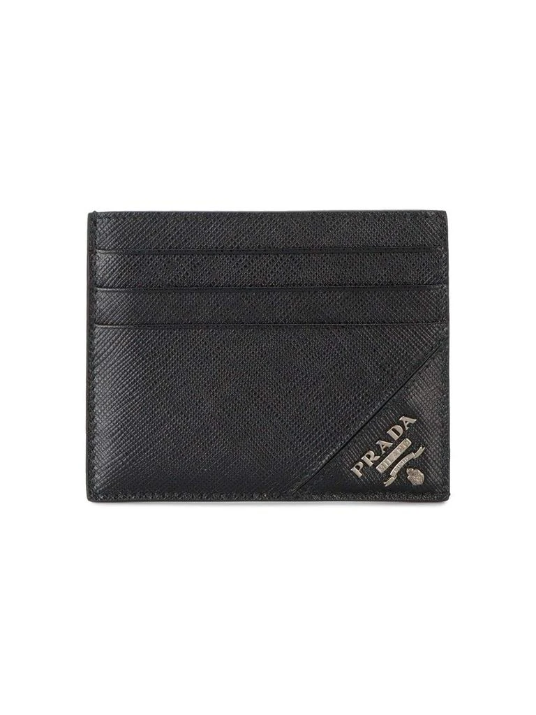 商品Prada|PRADA logo plaque cardholder,价格¥2409,第1张图片