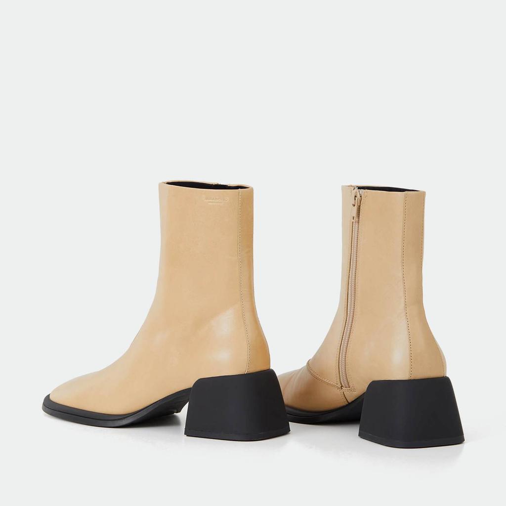 Vagabond Ansie Flared Heel Leather Ankle Boots商品第3张图片规格展示