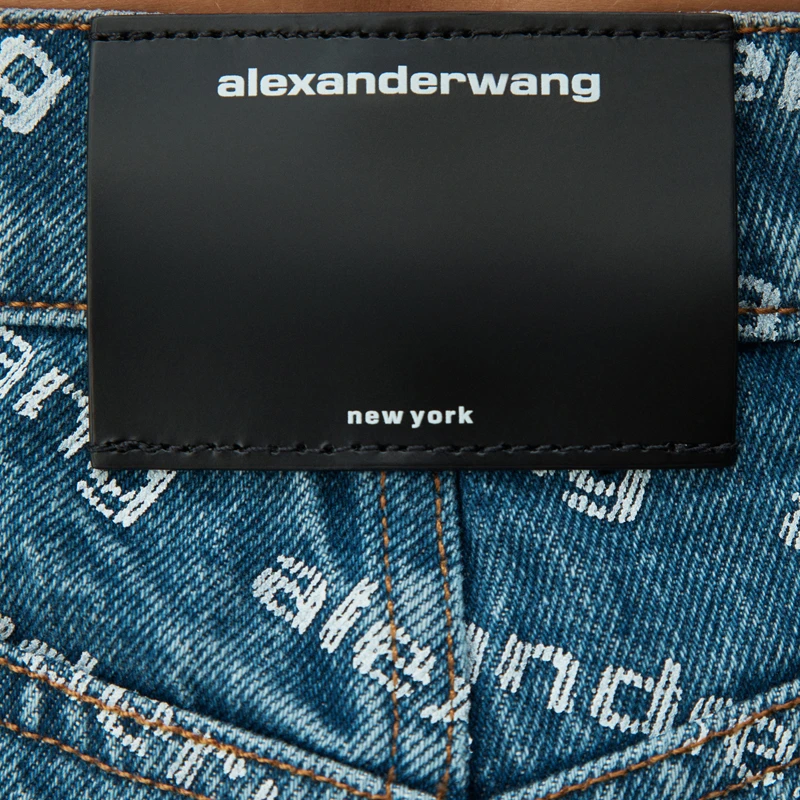 ALEXANDER WANG 浅蓝色女士短裤 4DC1214897-460 商品