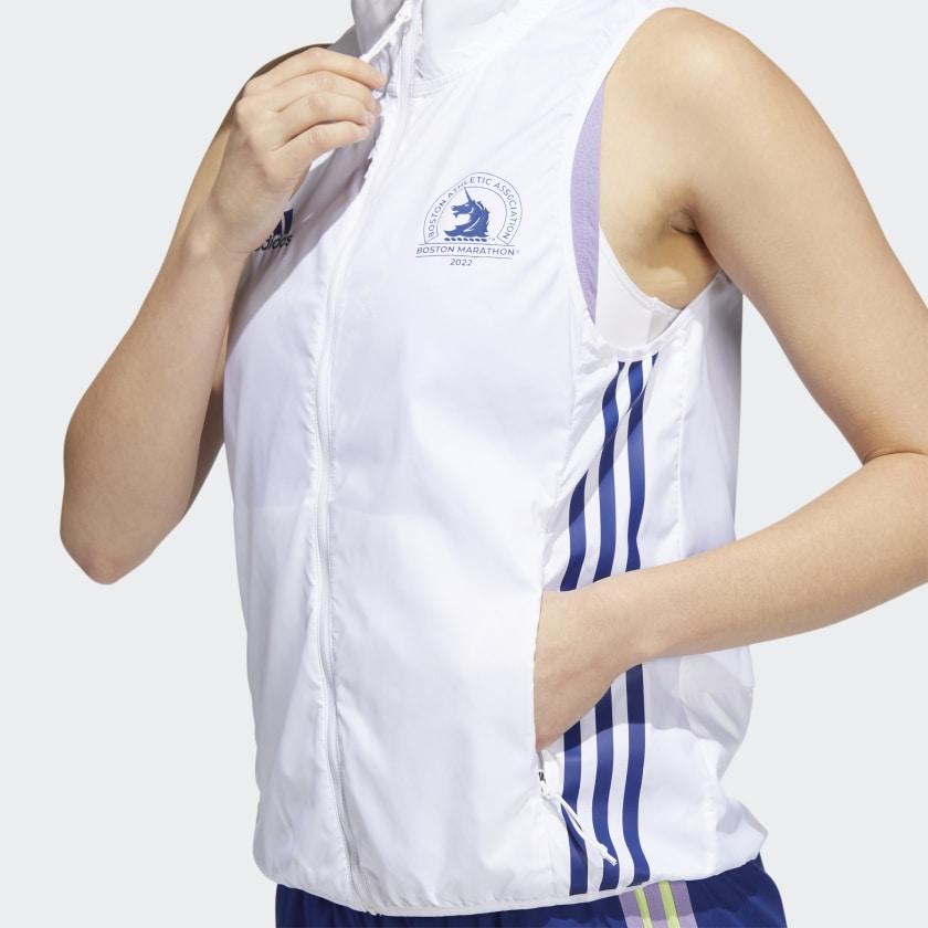 Women's adidas Boston Marathon 2022 Run Icons 3-Stripes Wind Vest商品第5张图片规格展示