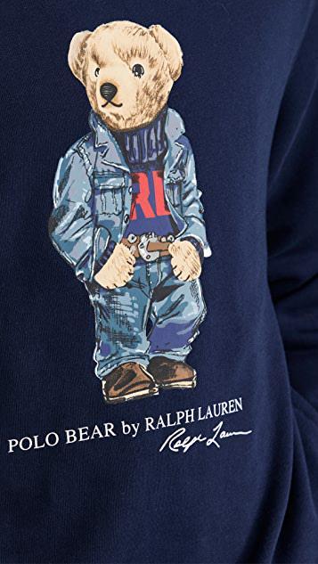 商品Ralph Lauren|Denim 小熊连帽上衣,价格¥954,第7张图片详细描述