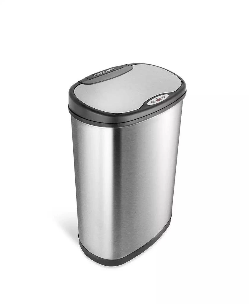 商品NINE STARS GROUP USA INC|Rectangular Motion Sensor Trash Can, 13.2 Gallon,价格¥784,第3张图片详细描述