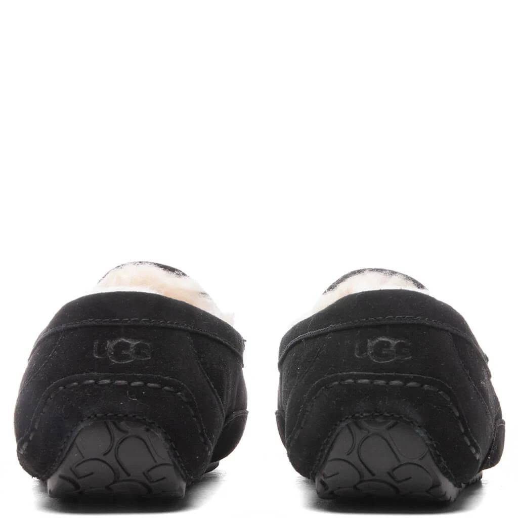 商品UGG|Kids Ascot Slipper - Black Suede,价格¥532,第4张图片详细描述