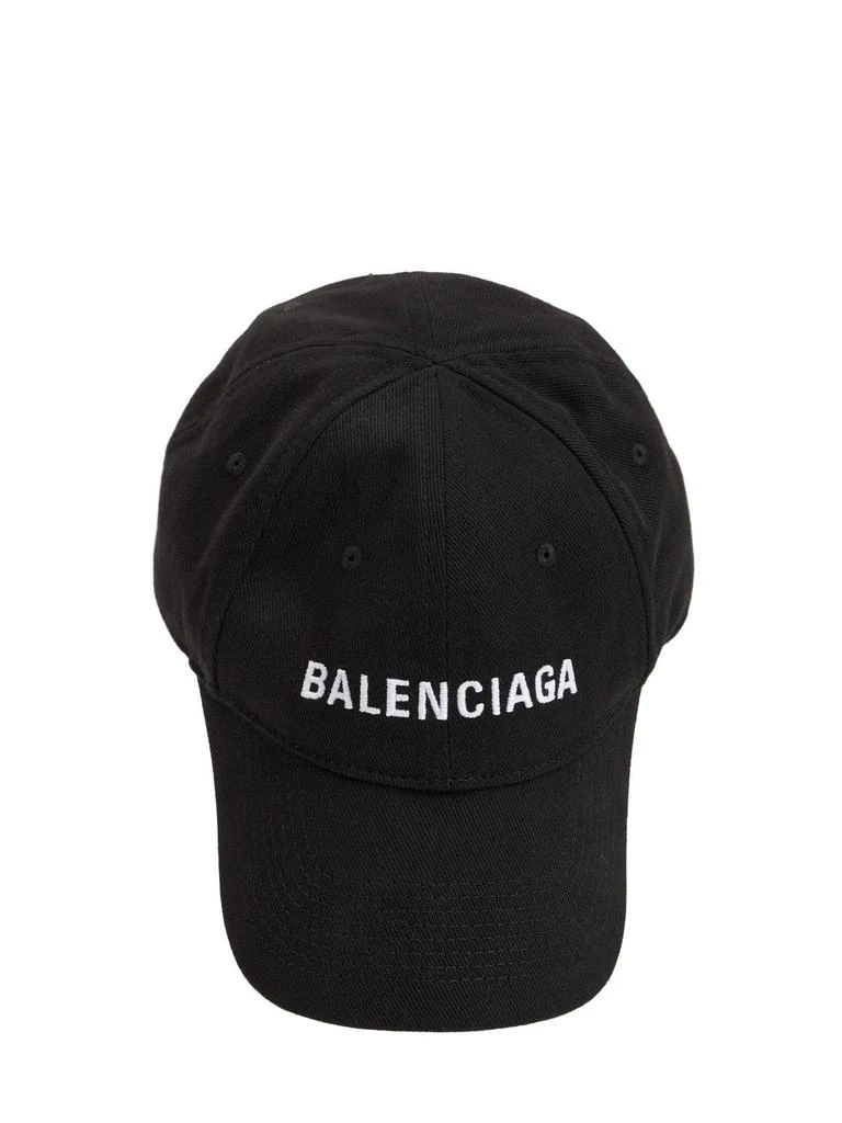 商品Balenciaga|Logo Embroidered Cotton Baseball Hat,价格¥3380,第4张图片详细描述