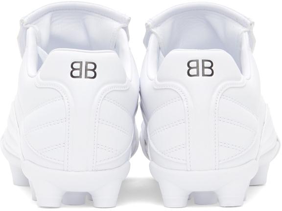 White Soccer Sneakers商品第4张图片规格展示