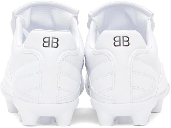 商品Balenciaga|White Soccer Sneakers,价格¥5900,第4张图片详细描述