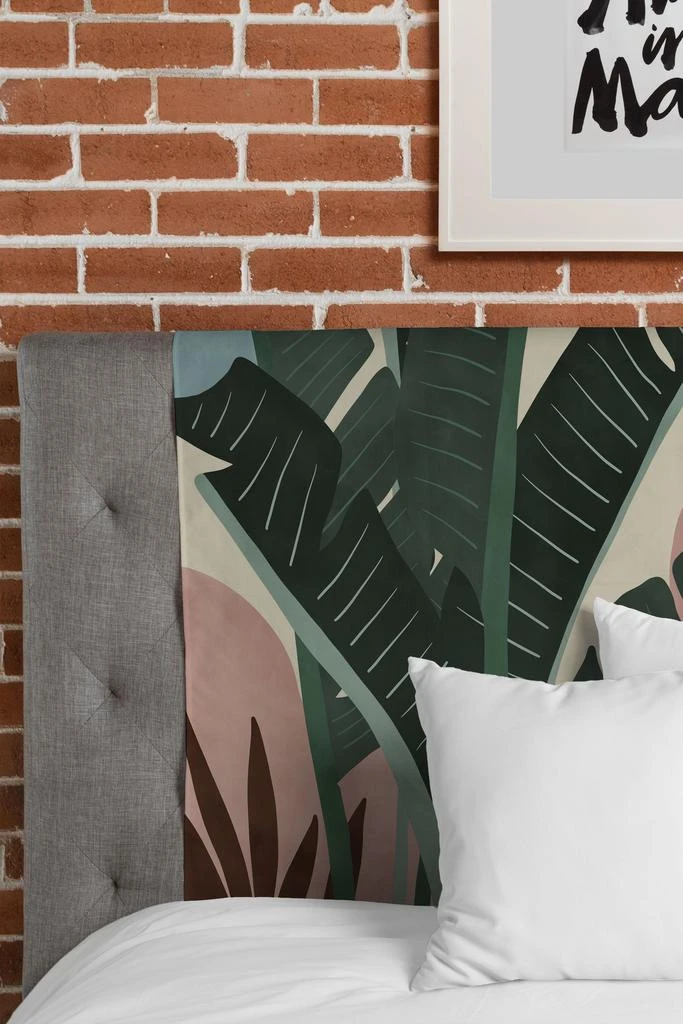 商品DENY Designs|Marta Barragan Camarasa Modern Jungle Shapes Tapestry,价格¥170,第2张图片详细描述