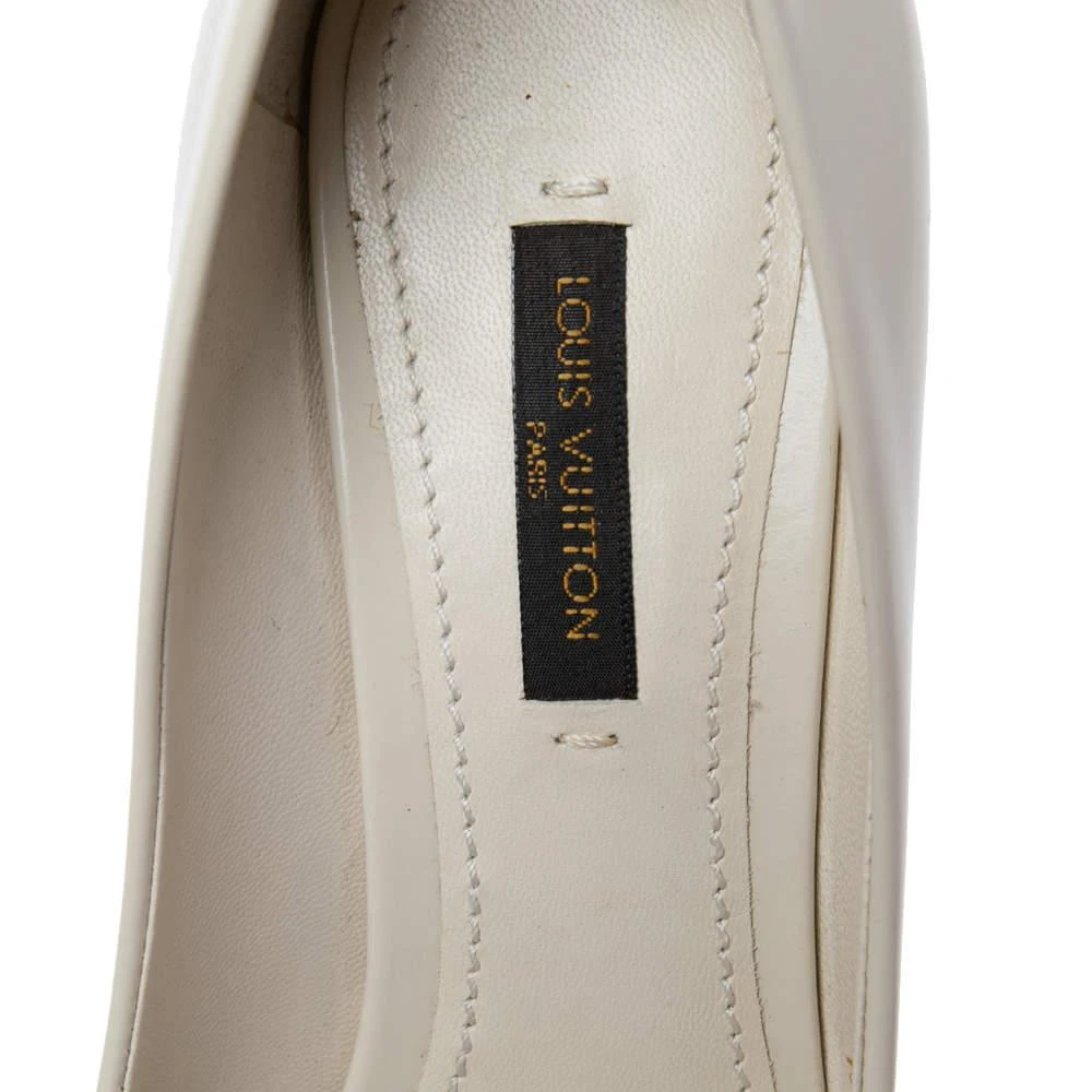 Louis Vuitton Cream Leather Dice  Pumps Size 36.5 商品