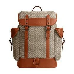 商品Coach|Hitch Backpack In Micro Signature Jacquard,价格¥6138,第1张图片