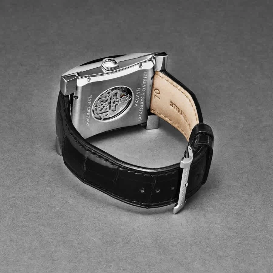 商品CUERVO Y SOBRINOS|Esplndos 1882 Automatic Champagne Dial Men's Watch 2412.1CD,价格¥10327,第3张图片详细描述